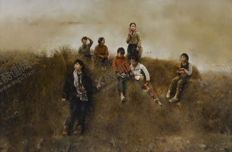 编号：91188612221932431158【酷图网】源文件下载-郭润文油画风景画-守望