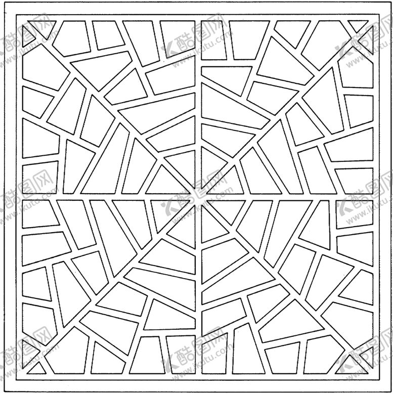 编号：86084609291225183335【酷图网】源文件下载-镂空花图案