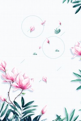 荷花插画海报图片浪漫水墨塘月色季