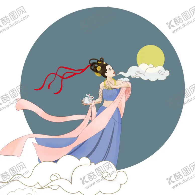 编号：86577906260403559490【酷图网】源文件下载-嫦娥奔月