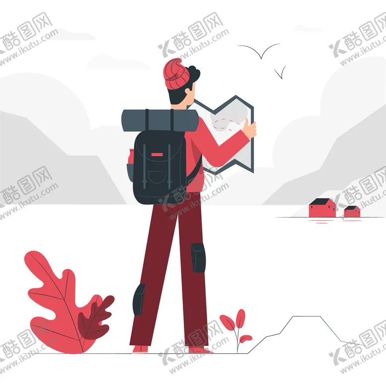 编号：93167409131903512581【酷图网】源文件下载-徒步旅行 考察者户外探险