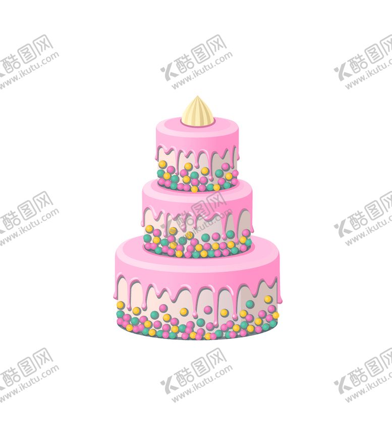 编号：07829409190059370728【酷图网】源文件下载-生日蛋糕