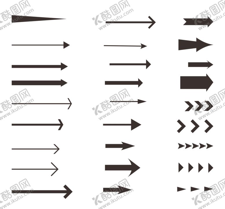 编号：80634610300030088649【酷图网】源文件下载-箭头图标