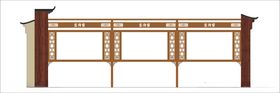 传统窗雕国学文化思想宣传