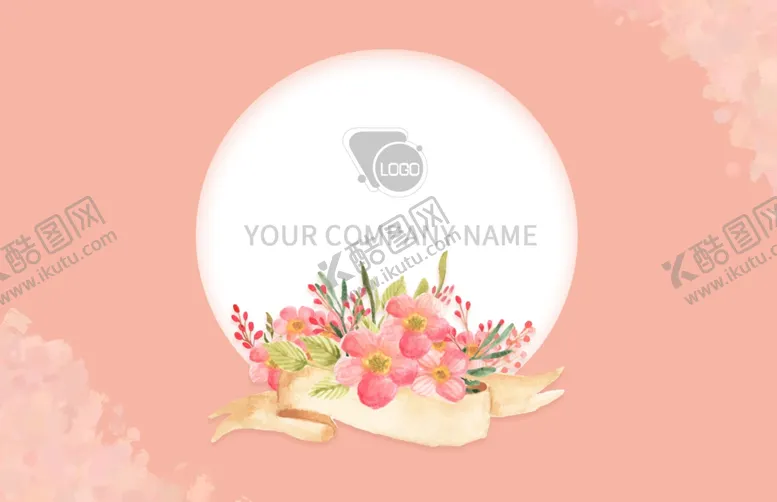 编号：46243409092231265128【酷图网】源文件下载-花店名片