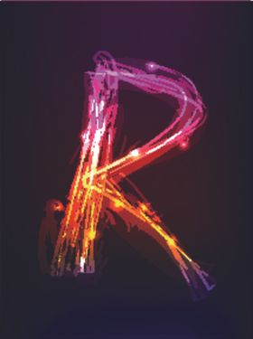 字母R