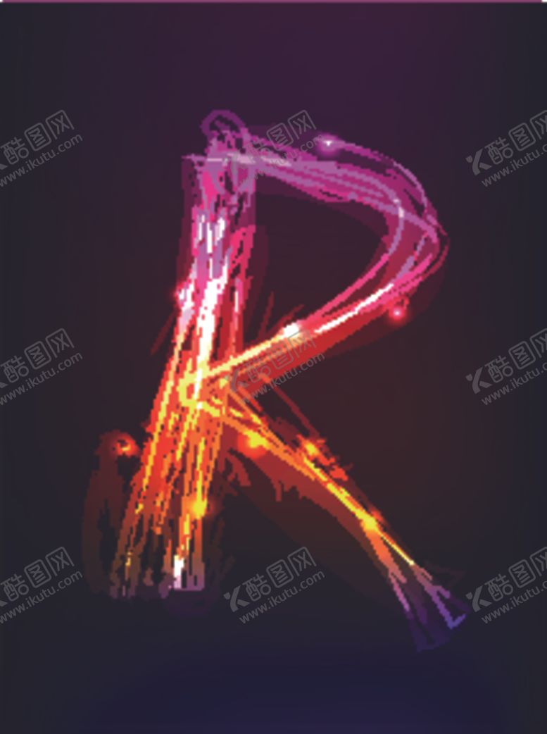 编号：16022706271255346054【酷图网】源文件下载-字母R