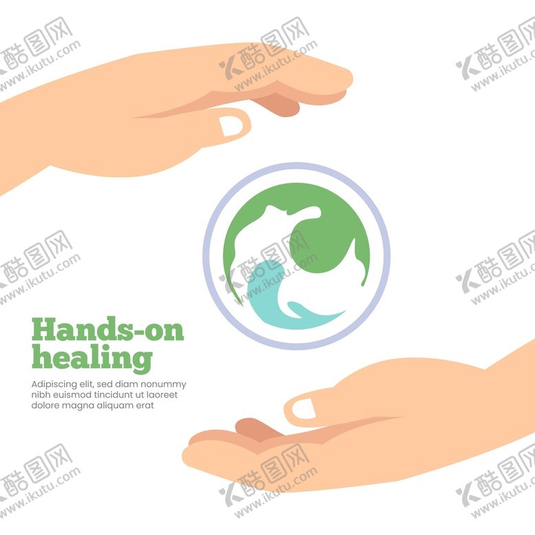编号：87165311120721423038【酷图网】源文件下载-怀抱绿色环保的双手
