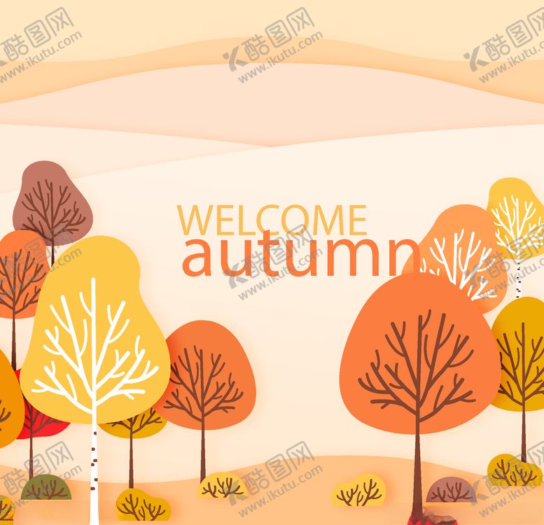 编号：66566709241936441015【酷图网】源文件下载-秋天绘画树叶素材