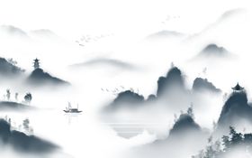 新中式意境山水