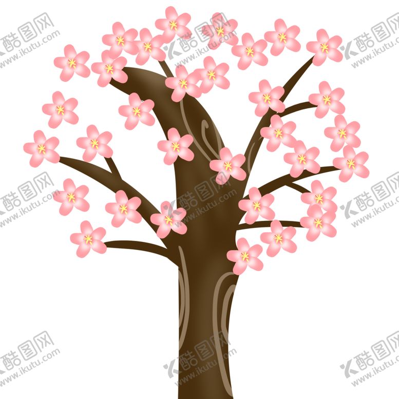 编号：96552110090536148077【酷图网】源文件下载-樱花装饰素材