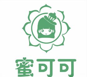 蜜可可蛋糕logo