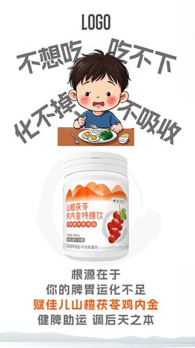 鸡内金海报