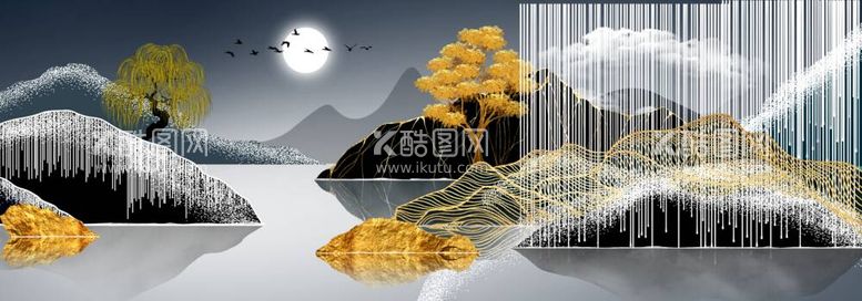 编号：44101112040615488442【酷图网】源文件下载-床头装饰画