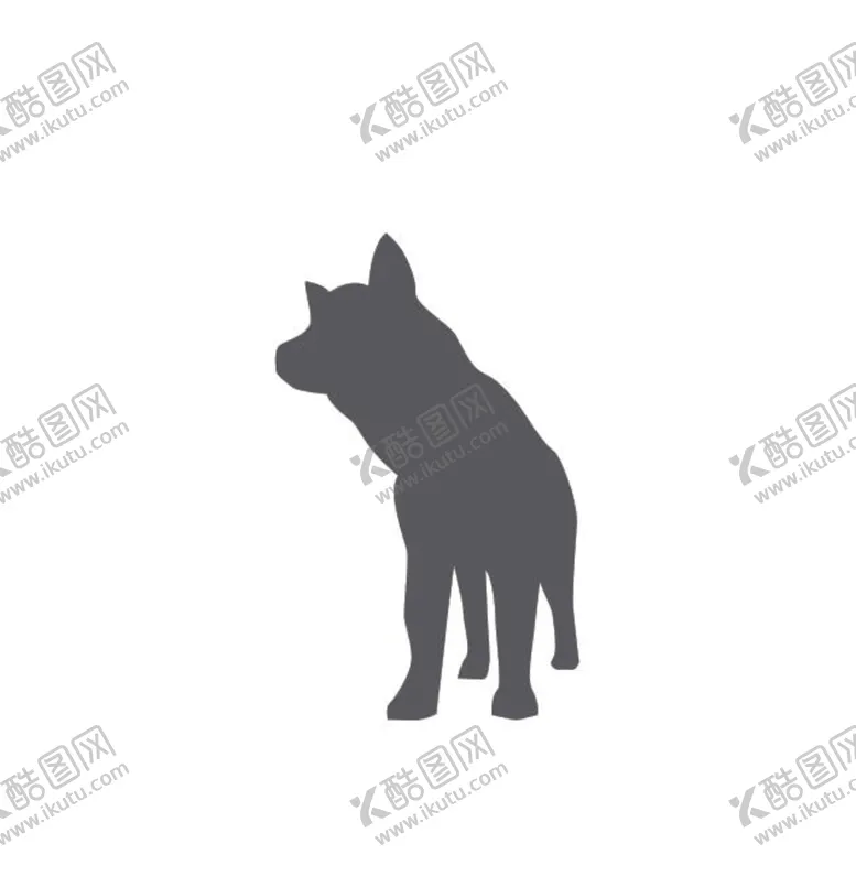 编号：40107302061404482728【酷图网】源文件下载-狗狗矢量图          