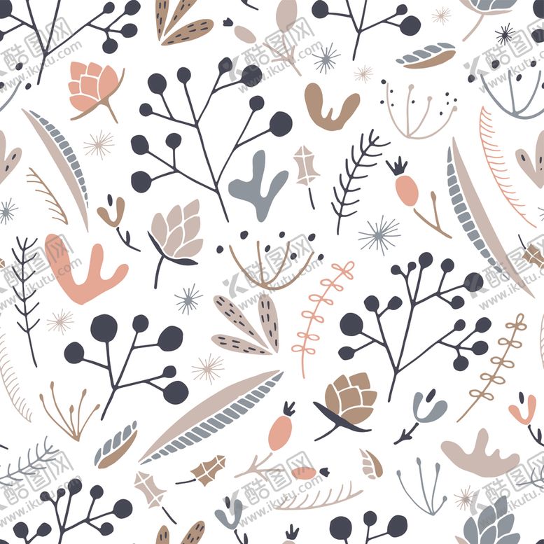 编号：21224309250210355311【酷图网】源文件下载-彩绘植物背景