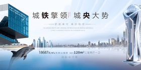 城市高铁景观展现宏大之势