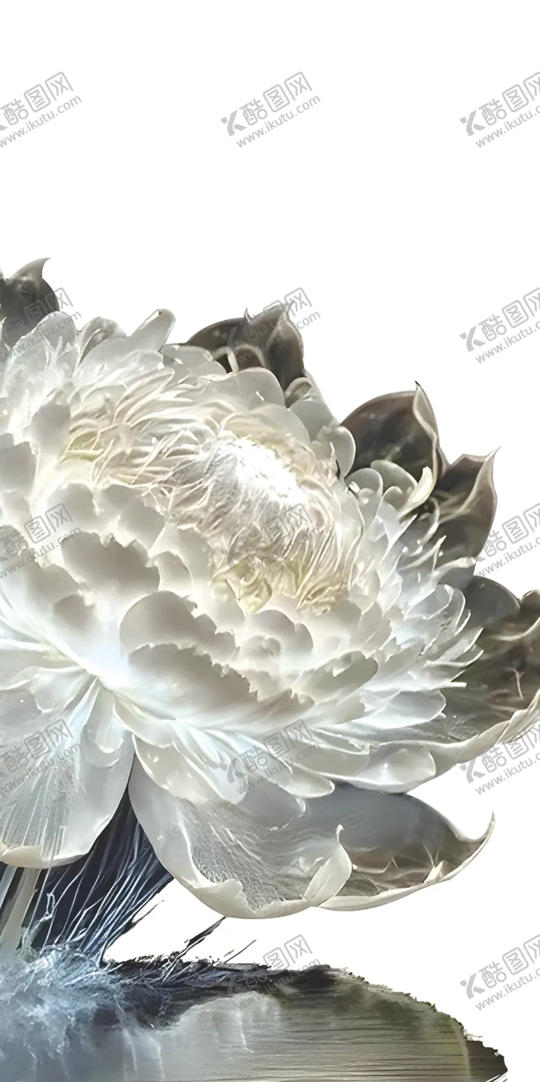 编号：68840401260001224626【酷图网】源文件下载-白银莲花