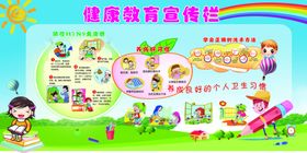 健康教育夏季中医中医宣传栏中医知识