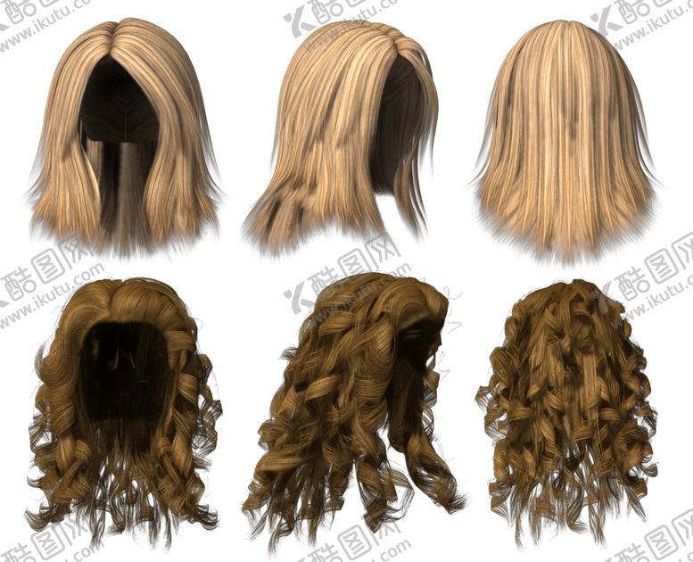 编号：35492409280309513732【酷图网】源文件下载-假发