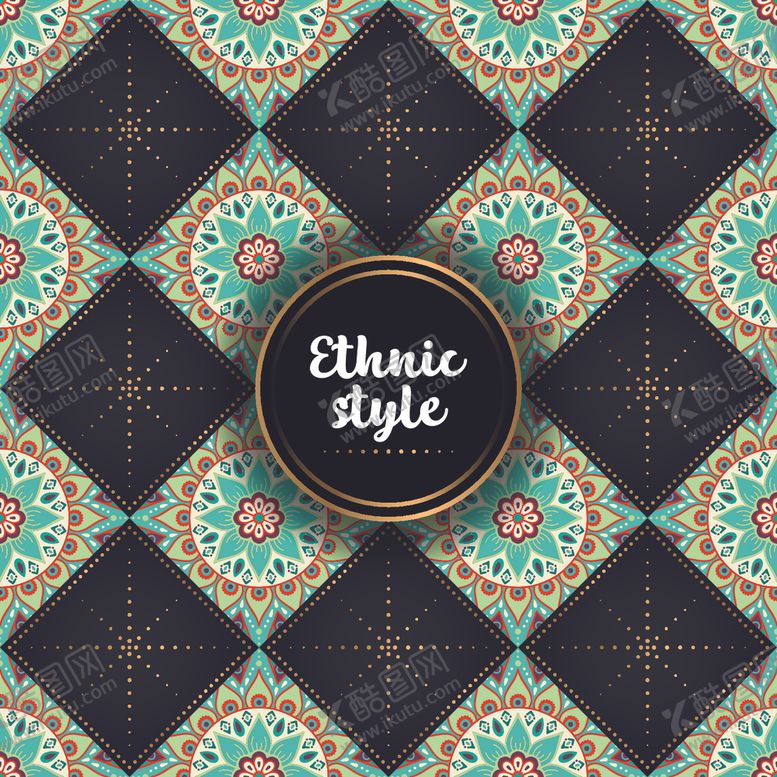 编号：20884109091544346822【酷图网】源文件下载-连续花纹