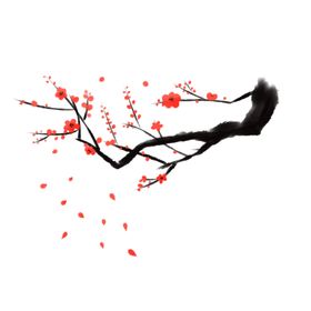 国画梅花