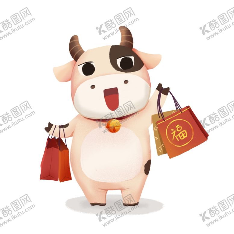 编号：48357004212033248526【酷图网】源文件下载-牛年卡通形象