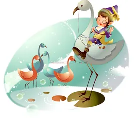 儿童插画游乐园设计卡通动物手绘培训班