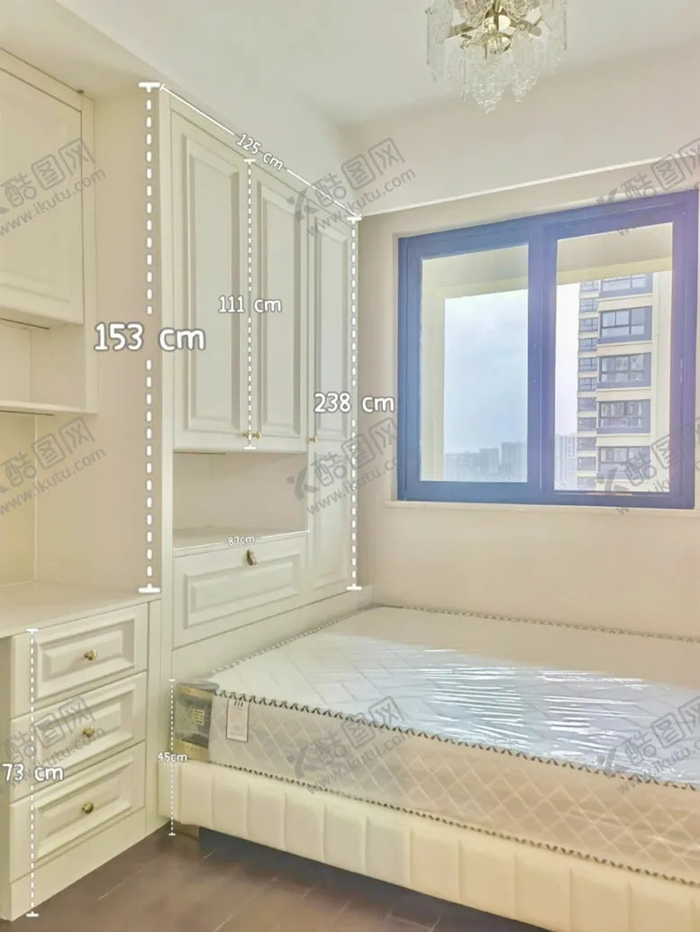 编号：72153012111650274924【酷图网】源文件下载-室内设计全屋定制柜子衣柜卧室卧