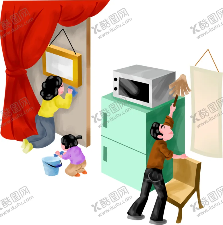 编号：88898202130112187783【酷图网】源文件下载-新年卡通画