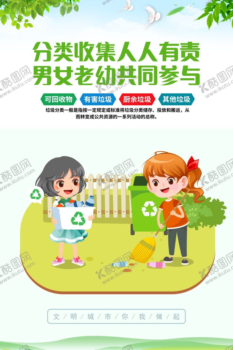 编号：48391610060653049073【酷图网】源文件下载-垃圾分类