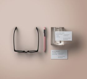 logo样机企业形象背景墙
