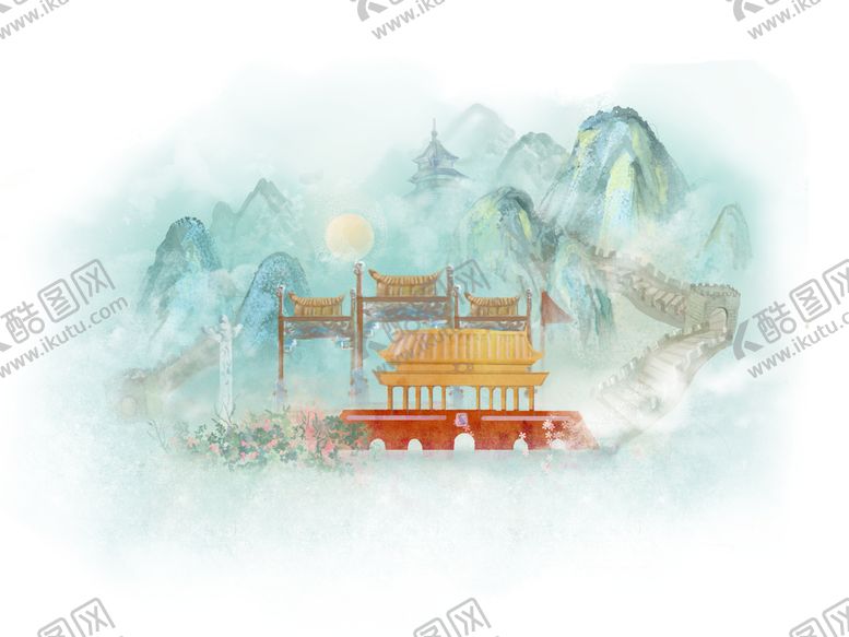 编号：65458710180040463962【酷图网】源文件下载-明十三陵