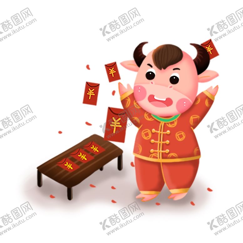 编号：80245009102057492727【酷图网】源文件下载-卡通牛形象