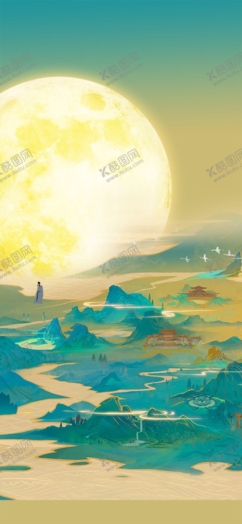 编号：97212802220122419729【酷图网】源文件下载-中秋节日海报展板