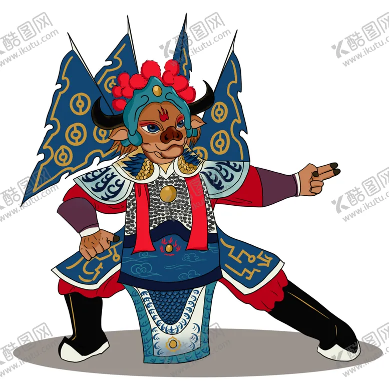 编号：63610505031909218254【酷图网】源文件下载-牛年形象