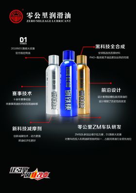 汽车机油海报