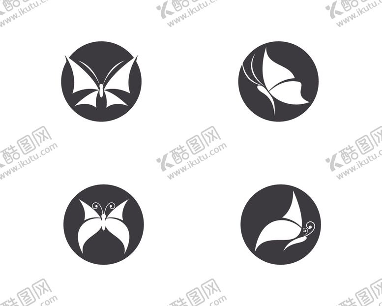 编号：83111310150539386216【酷图网】源文件下载-抽象蝴蝶图标