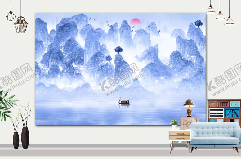 编号：79342810211913532225【酷图网】源文件下载-风景画 
