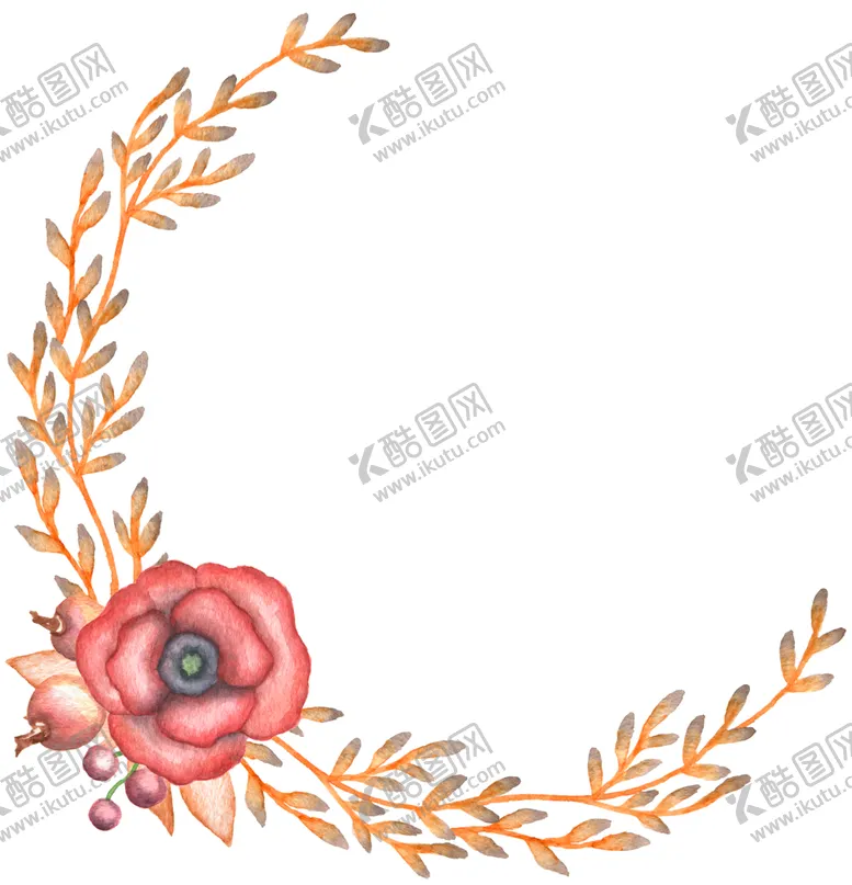 编号：61509606301252017645【酷图网】源文件下载-手绘植物
