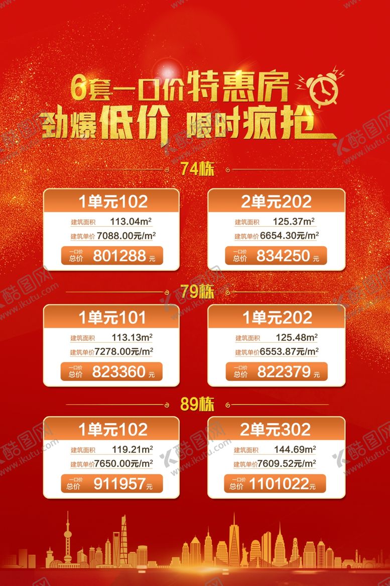 编号：74812905141903548774【酷图网】源文件下载-地产房源展板