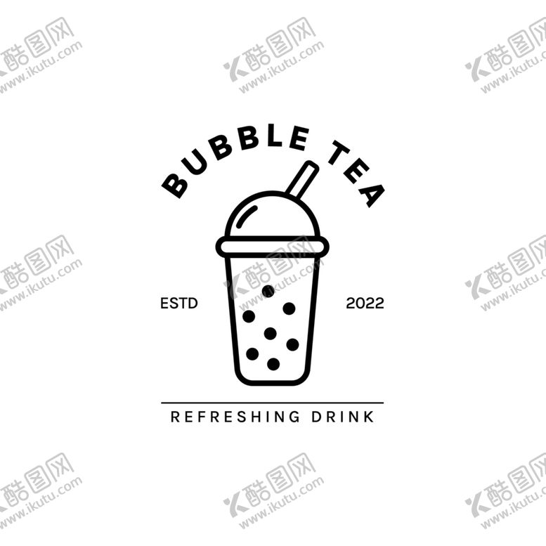 编号：98031210110755033749【酷图网】源文件下载-奶茶logo