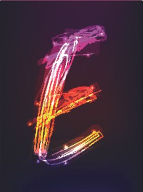 字母E