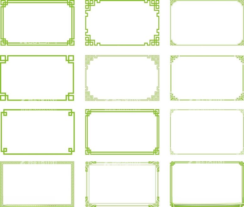 编号：13941103062303008577【酷图网】源文件下载-边框