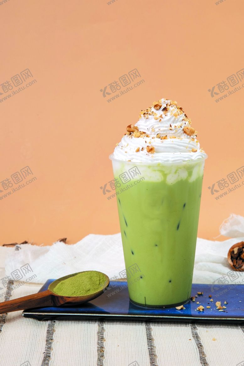 编号：83175609251023175772【酷图网】源文件下载-抹茶奶芙
