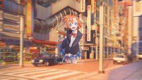 动漫壁纸房屋插画人类特写