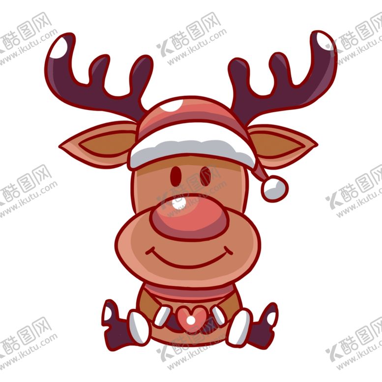 编号：88335009281531001876【酷图网】源文件下载-圣诞鹿