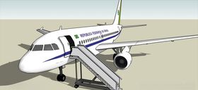 空客A319飞机模型