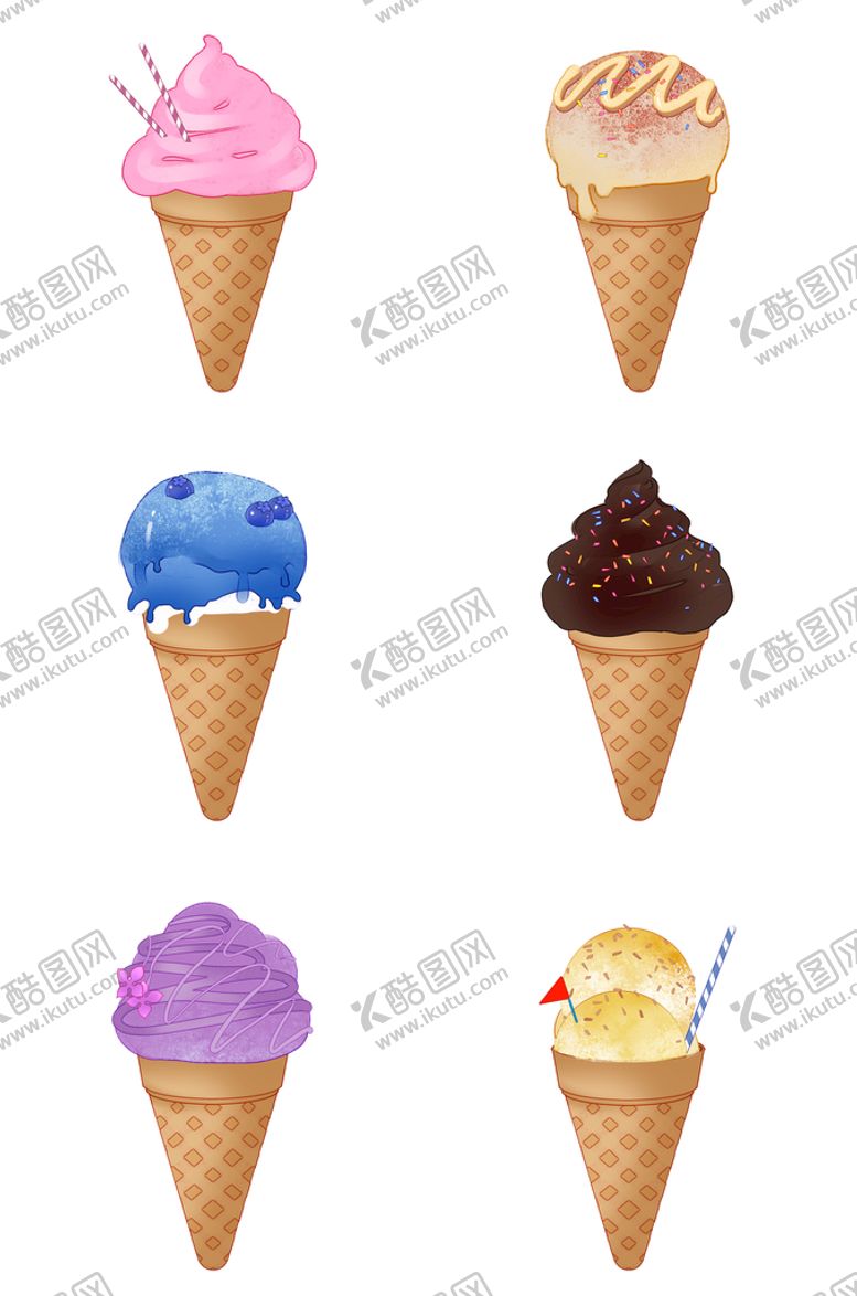 编号：85934609161911449486【酷图网】源文件下载-冰激凌