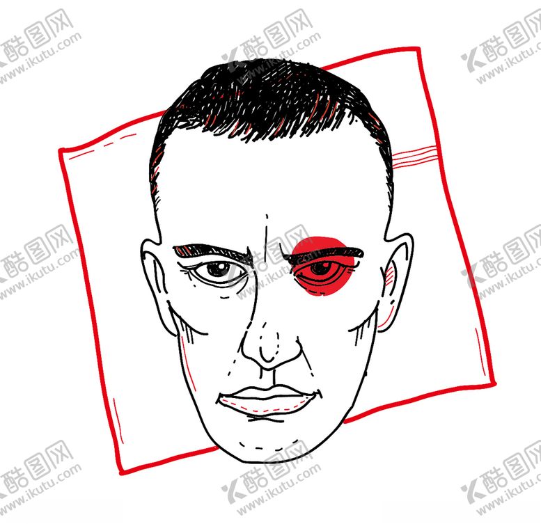 编号：33315610152328082082【酷图网】源文件下载-线条人儿